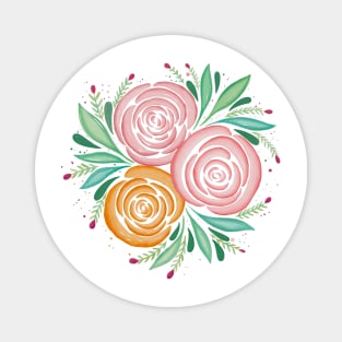 Roses for spring Magnet